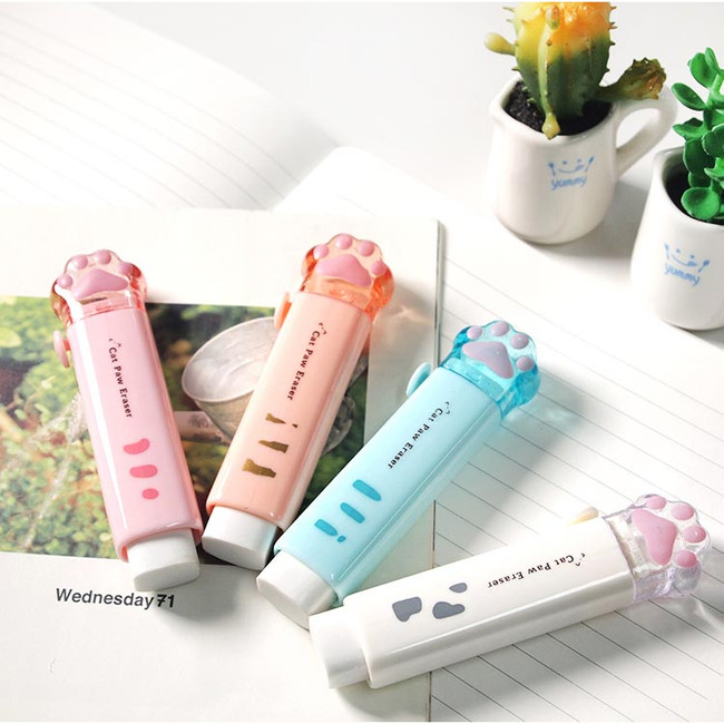 2Young Nyang Sliding Retractable Pencil Eraser