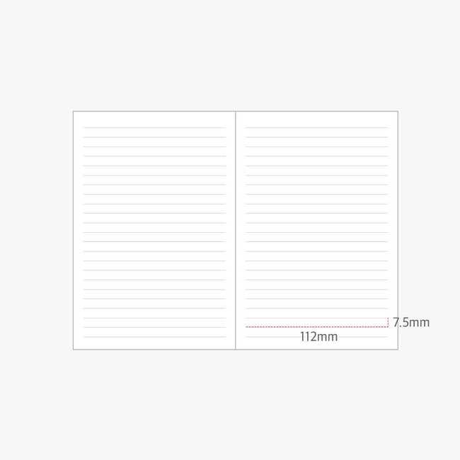 ruled notebook papers - Indigo Prism 280 Hardcover Lined Notebook V24