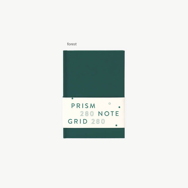 forest - Indigo Prism 280 Hardcover Grid Notebook V24