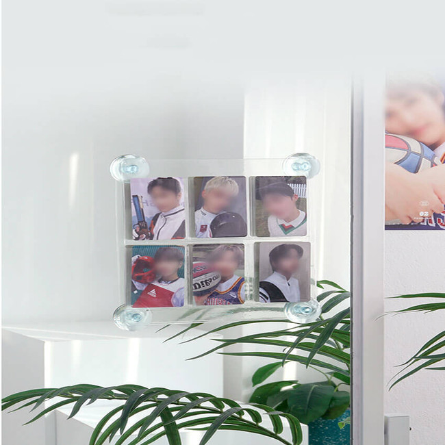 Clear 6 Pocket Photo Holder