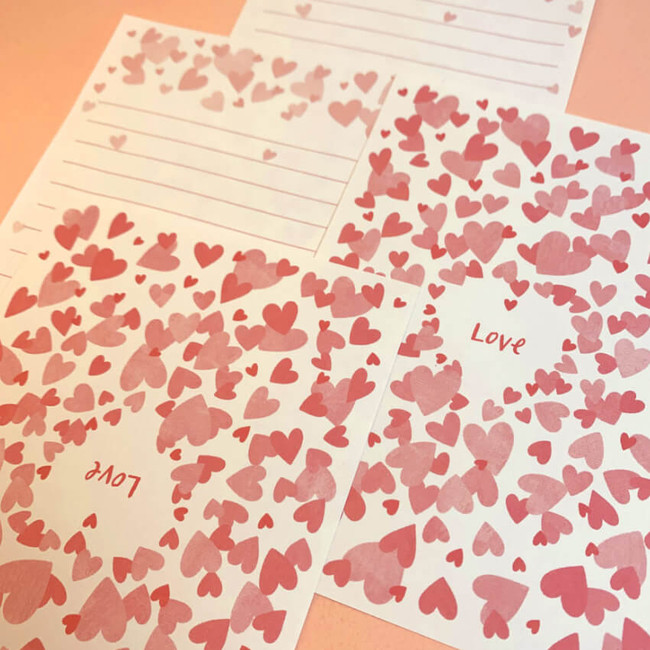 love - DWON Pattern Letter Set