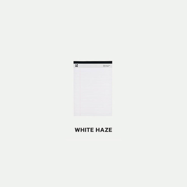 white haze - Lobda B5 Lined Note Pads