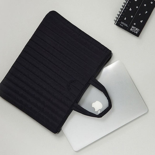 black - Antenna Shop Table Talk 13 inch Padded Laptop Bag