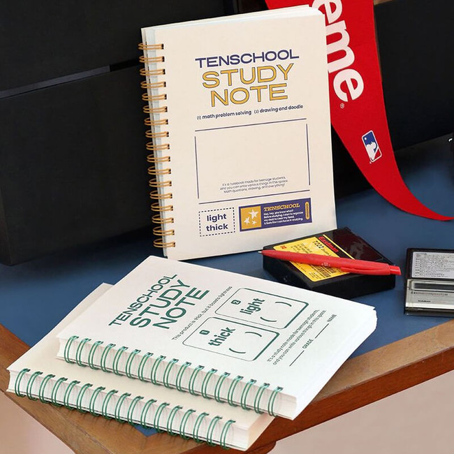 Indigo Tenschool 300 Blank Notebook