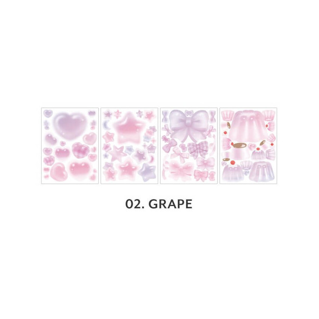 grape - Iconic Sugar Backgrounds Sticker Pack