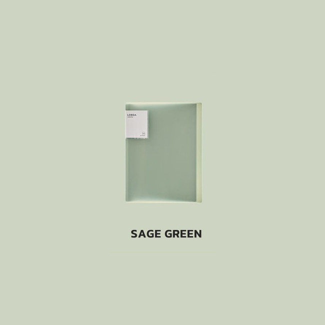 sage green - Make your Lobda A4 Display Book