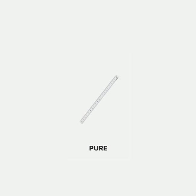 pure - Make Your Lobda Acrylic Ruler 20cm