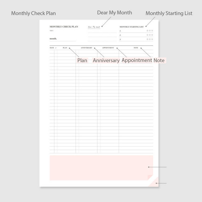 monthly check plan - Play Obje Plepic Un Month Dateless Weekly Planner