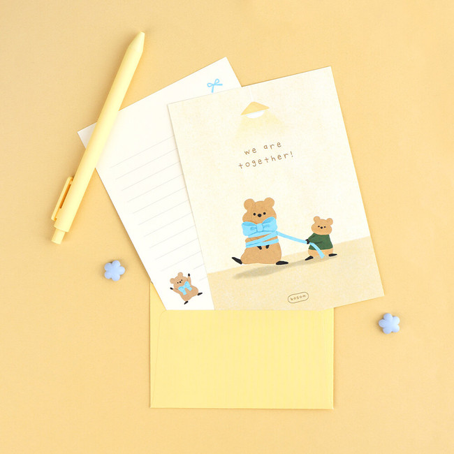 Dash And Dot Bosom Small Letter Envelope Set