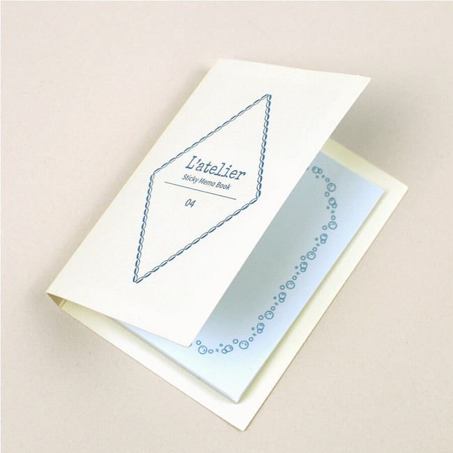 Book style - Paperian L'atelier Sticky Memo Notepad Set