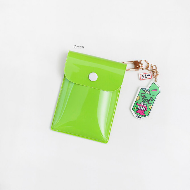 Green - 2nul Button Card Photo Case 