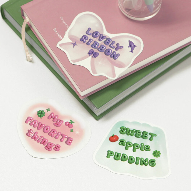 Detail of Alphabet Puffy Removable Sticker Pack