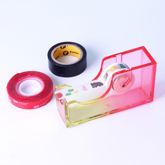 Twilight Gradation Pink-Yellow Tape Dispenser