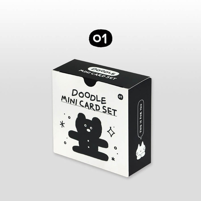 01 - Iconic Doodle Mini Card Set