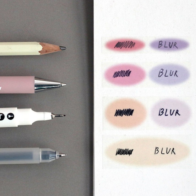 Usage example of Iconic Blur Sticky Index Short Highlighter Note Set