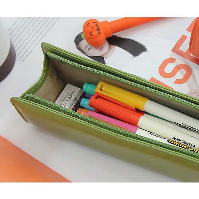 Minibus Zoo animal soft pencil case holder