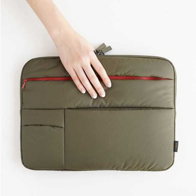 Invite.L Manteau moelleux smart laptop pouch case