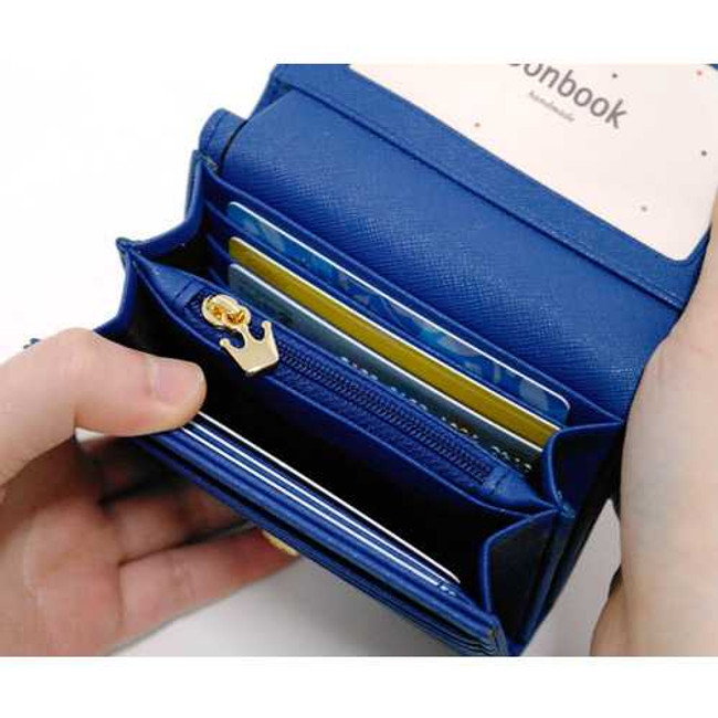 Donbook Crown saffiano leather small wallet K