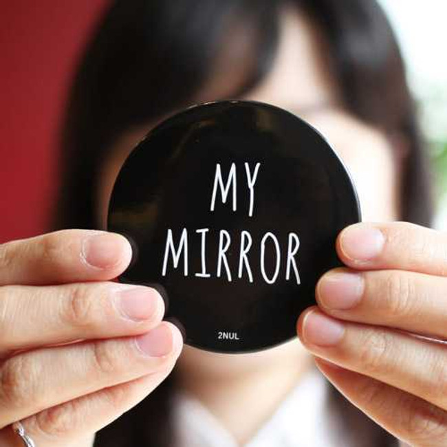 2NUL My mirror pocket round handy mirror