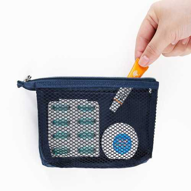 Monopoly Travel mesh small zipper pouch ver.2
