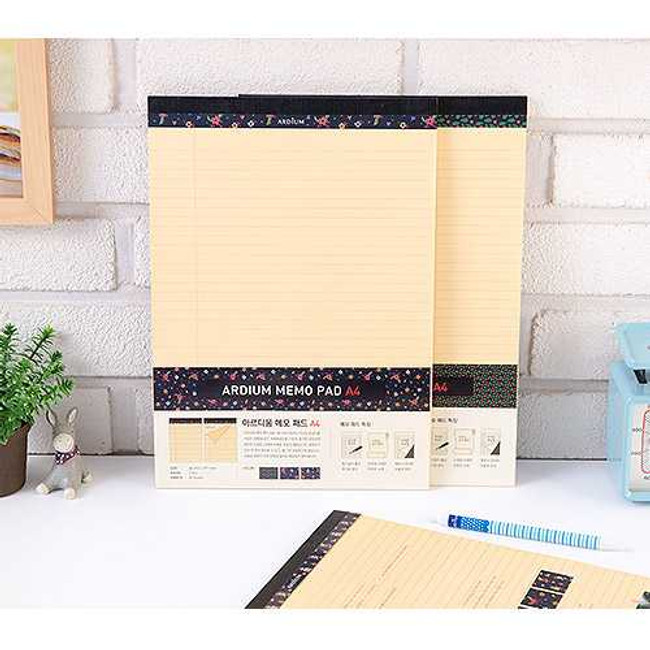 Ardium Stylish Pattern A4 memo pad notebook