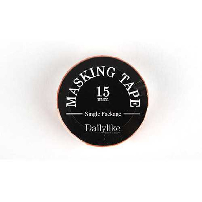 Dailylike 0.59X11yd deco Masking tape single - carrot