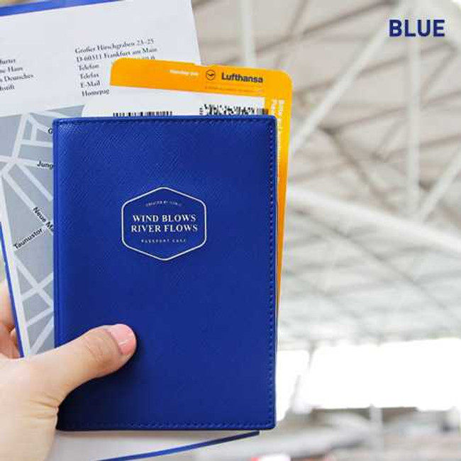 Iconic RFID blocking travel passport cover case ver.2