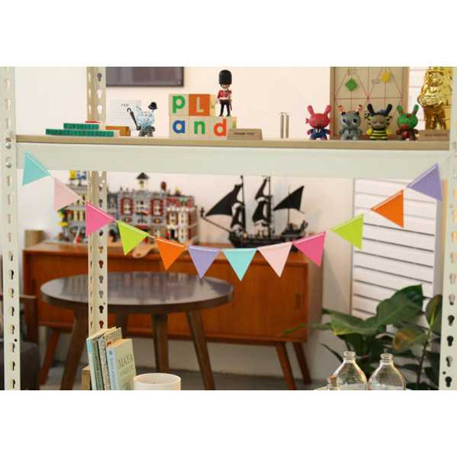 PlanD Change mood triangle felt garland