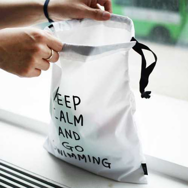 2NUL Go swimming drawstring waterproof pouch