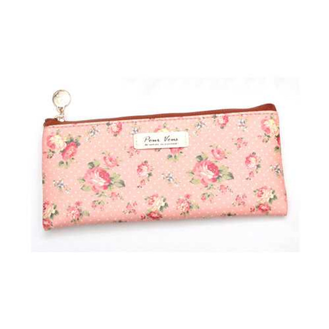 Wanna This Pour vous flower pattern slim pencil case