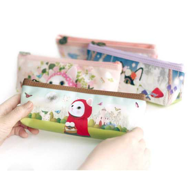 Jetoy Choo Choo cat lalala pencil case