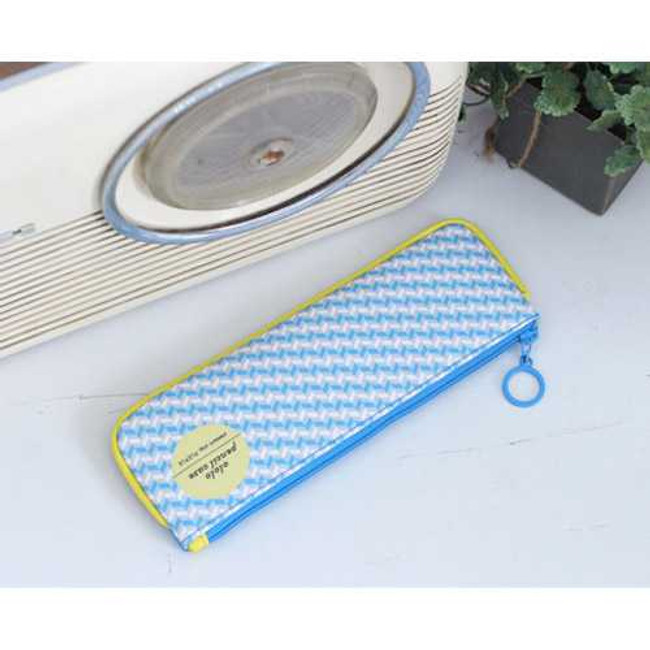 PLEPLE Ololo pattern zipper pencil case