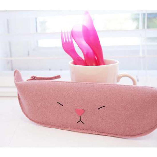 PLEPLE Nabi felt pencil case