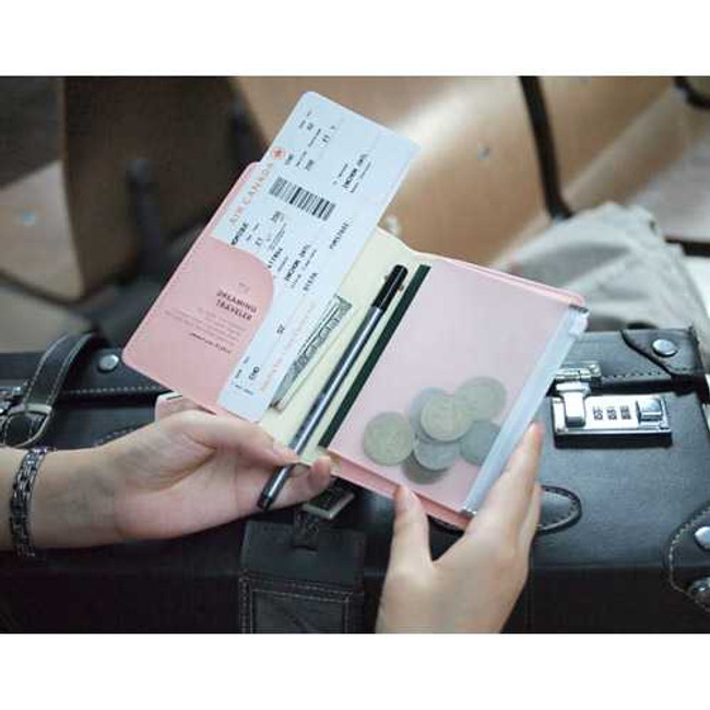 PLEPLE Dreaming traveler passport case holder