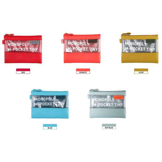 Monopoly Simple unique pocket small pouch