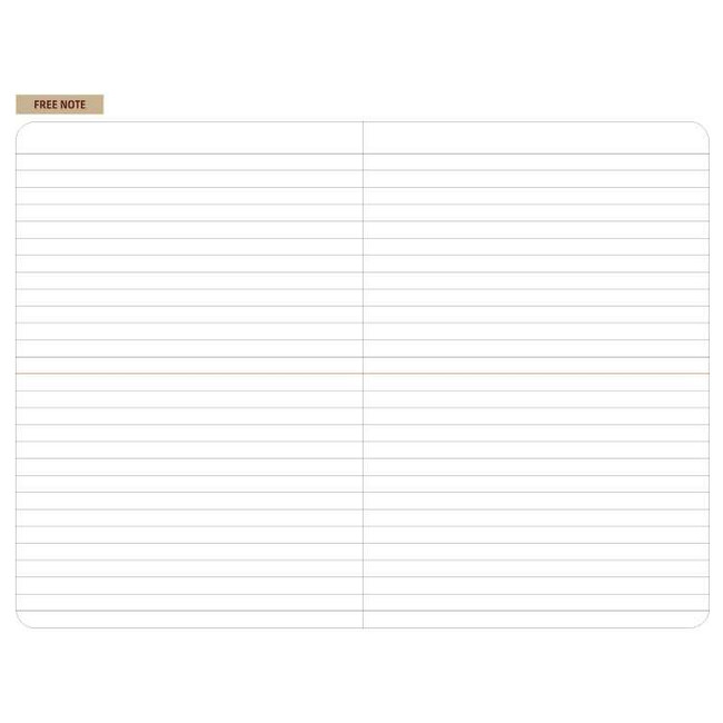 2015 Ardium Simple M dated monthly journal planner