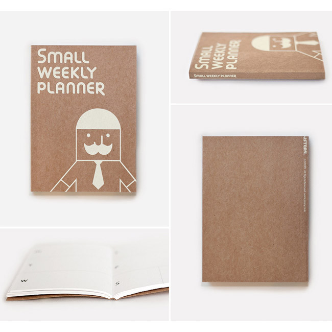 Mr.Babba small weekly undated planner