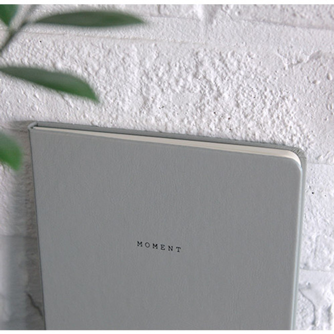 Gray - 2015 moment large undated diary