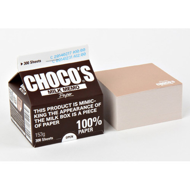 Chocos milk memo pad 300 sheets
