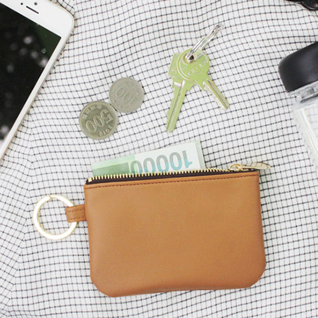 Camel - The classique key ring coin case wallet