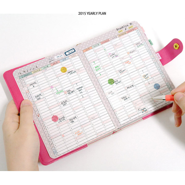 2015 Yearly plan - 2015 Betty dated diary