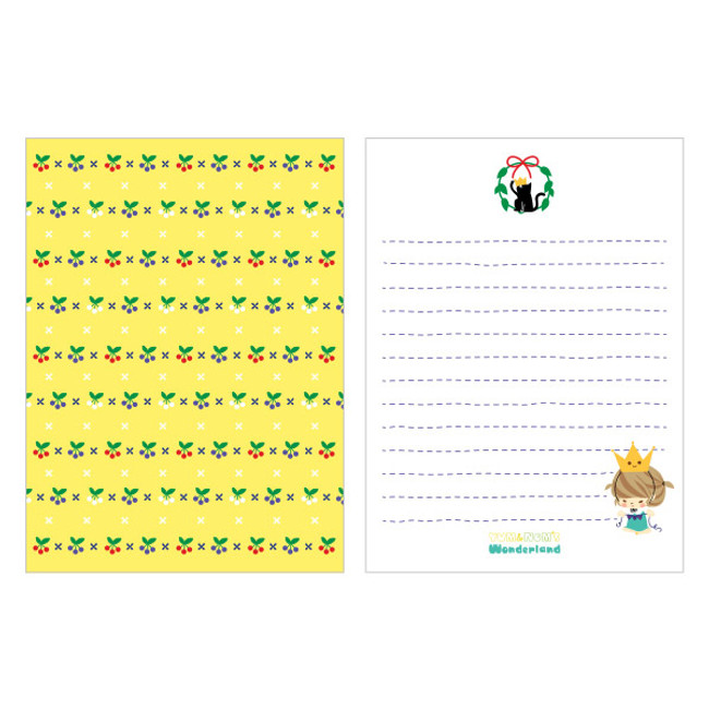 Lemon - Yum Nom's wonderland letter paper set