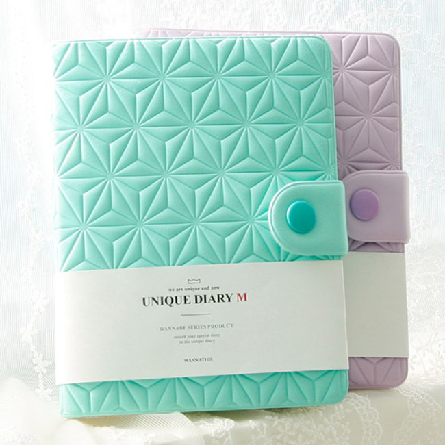 Mint - Wannabe unique undated medium diary