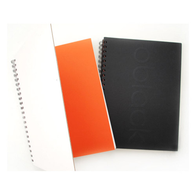 Modern wirebound drawing notebook