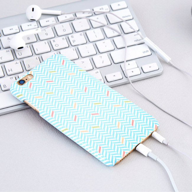 Pattern polycarbonate smartphone case for iPhone 6