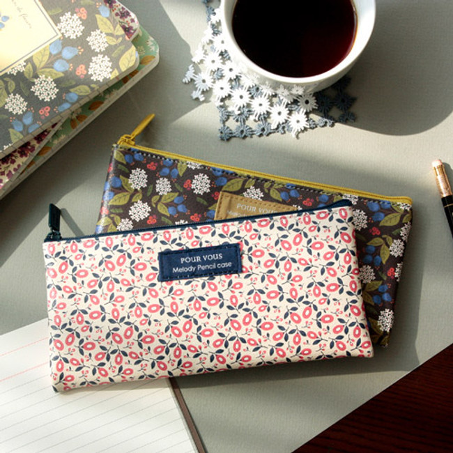 Pour vous melody zipper pencil pouch