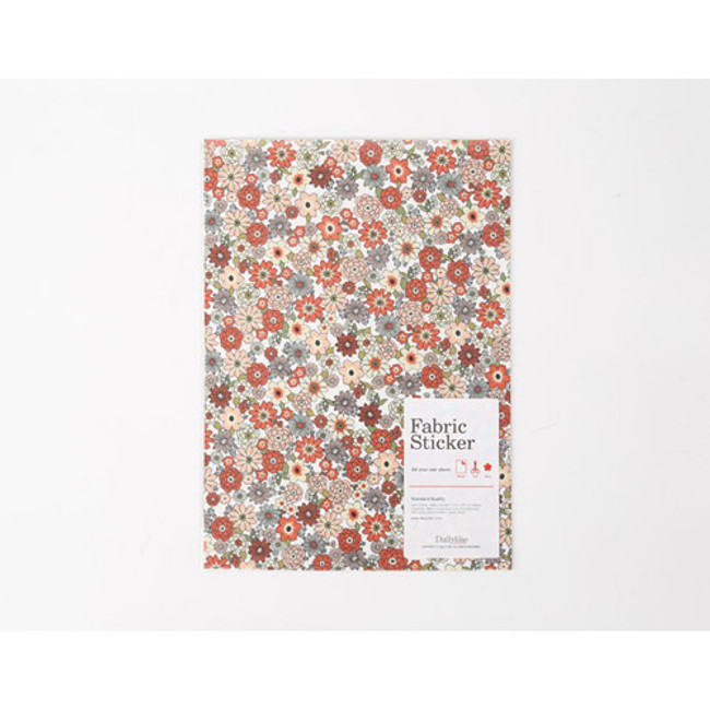 Package for Fabric sticker 1 sheet A4 size - Tasha tudor garden