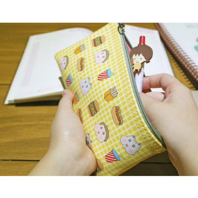 Narm's story multi zipper pouch