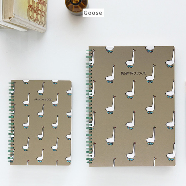 Goose - Jam Jam wirebound drawing notebook