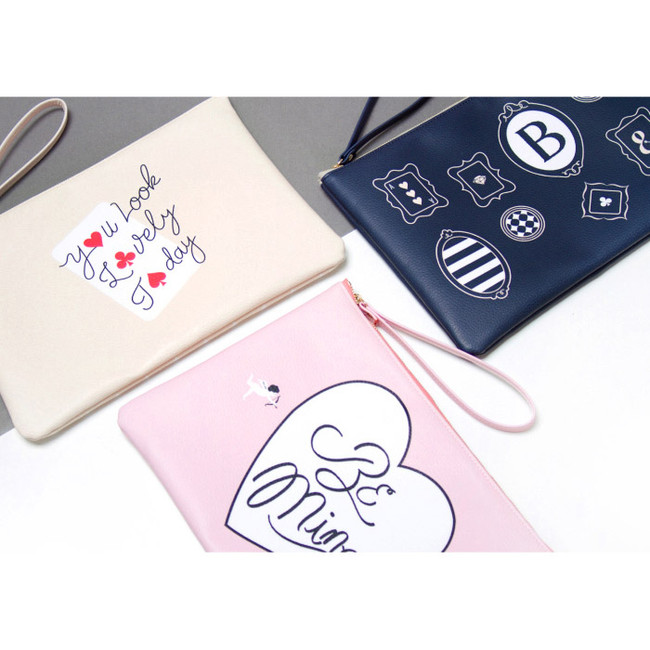 Be mine clutch bag pouch